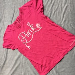 Victoria’s Secret Pink Ribbon Graphic Tee